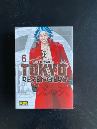 Mangas Tokyo Revengers 1,2 y 6
