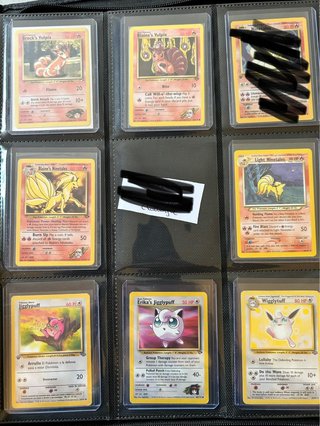 Cartas Pokémon Vintage