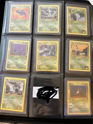 Cartas Pokémon Vintage