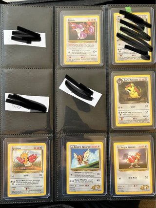 Cartas Pokémon Vintage