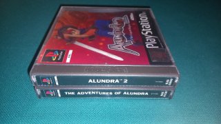 PS1 Lote Alundra 1 y 2 PlayStation Pal UK Completo