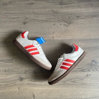 Adidas Samba OG Blancas Rojas Talla 39