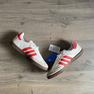 Adidas Samba OG Blancas Rojas Talla 39