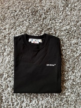 T-shirt Off-White nera
