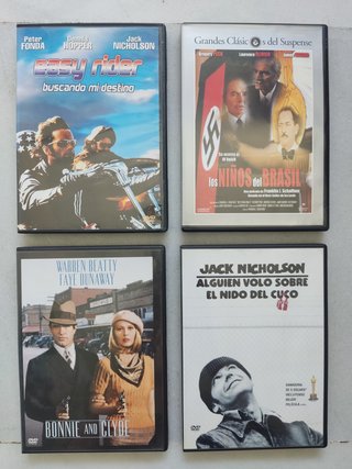 Lote 5 Películas DVD Clásicas Años 60-80