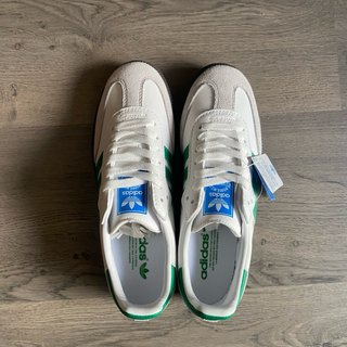 Adidas Samba OG Blancas Verdes Talla 39