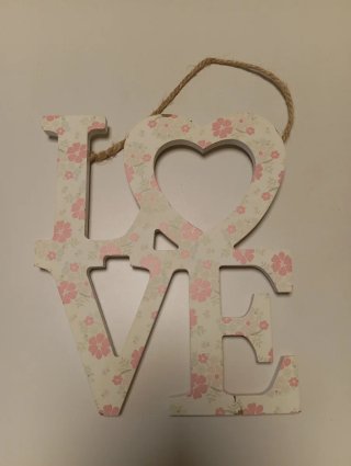 Decoración LOVE pared