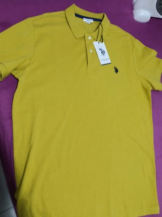 Polo U.S. Polo Assn. Manga Corta Talla L