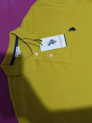 Polo U.S. Polo Assn. Manga Corta Talla L