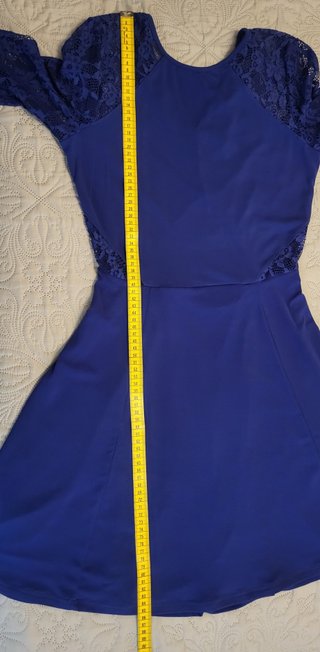 Abito H&M bluette con pizzo