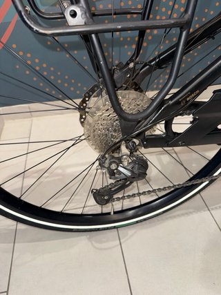 Bicicleta Eléctrica Negra