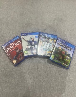 PS4 Slim 1TB + MANDO + JUEGAZOS + CABLES