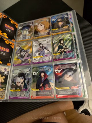 Colección Cartas Naruto Mythos TCG