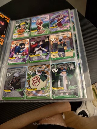 Colección Cartas Naruto Mythos TCG