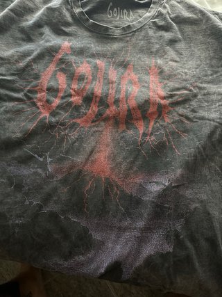 Camiseta Gojira Oficial Talla XXXL