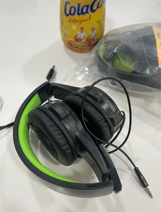 Auriculares Gamer Cola Cao Nuevos + regalo