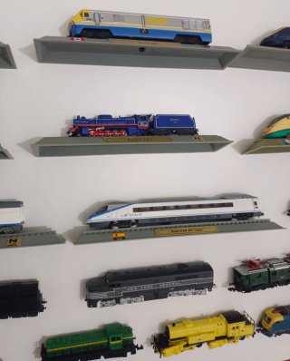 Locomotoras tren N 1:160 Estáticas Colección