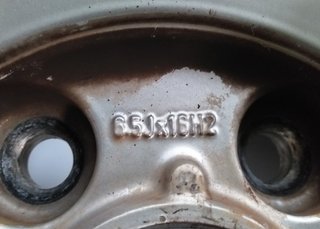 Llanta volkswagen 6.5jx16h2 golf v berlina 418932