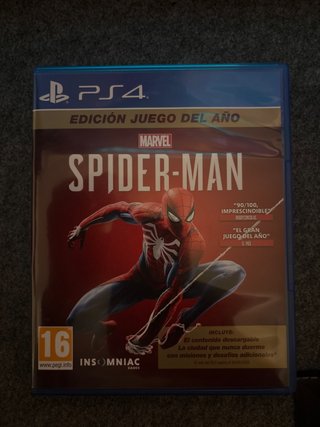 Marvel Spider-Man NUEVO. Edición Juego del Año PS4