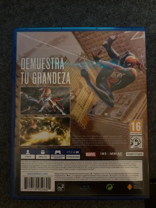 Marvel Spider-Man NUEVO. Edición Juego del Año PS4