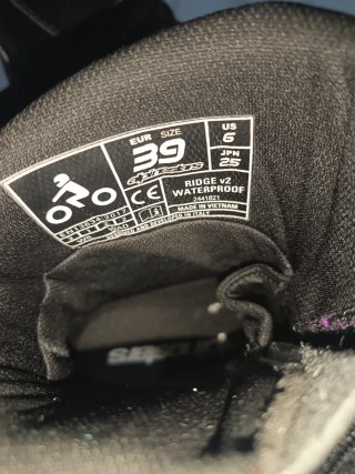 Botas Moto Alpinestars Negras