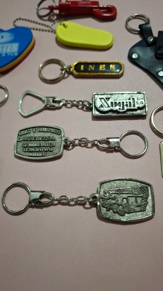 Lote de 11 Llaveros Años 80