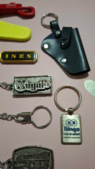 Lote de 11 Llaveros Años 80