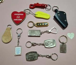 Lote de 11 Llaveros Años 80
