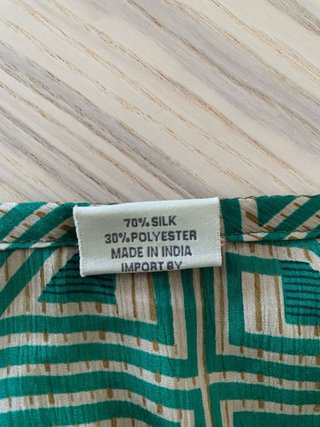 Kimono de seda estampado verano