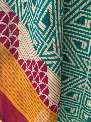 Kimono de seda estampado verano