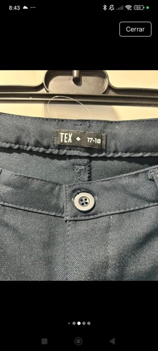 Pantalón escolar azul marino