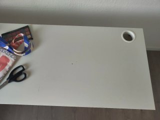 Escritorio IKEA Blanco con cajones - 142 x 50 cm