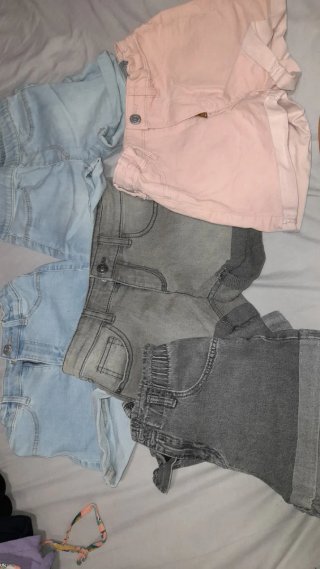 Shorts vaqueros niña (varios colores) talla 8 5€