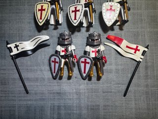 Playmobil Caballeros Templarios y Cruzados