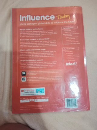 INFLUENCE TODAY 3 Student's book: libro de text...