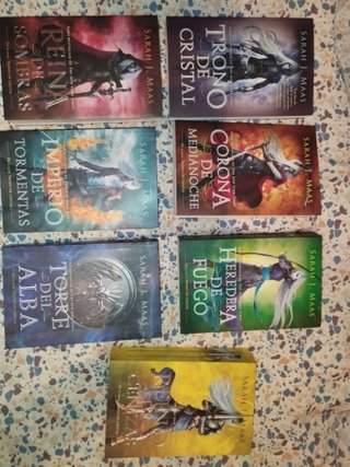 Saga principal Trono de Cristal de Sarah J Maas