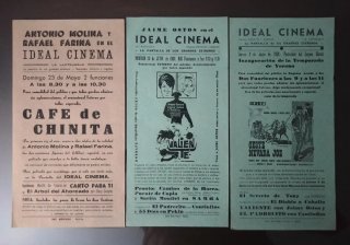 LOTE DE 18 CARTELES DE CINE ANTIGUOS Y ORIGINALES