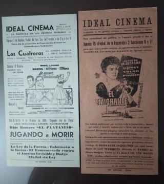 LOTE DE 18 CARTELES DE CINE ANTIGUOS Y ORIGINALES