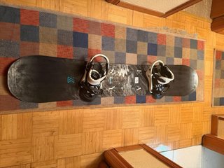 Tabla Snowboard Easy Torsion 156cm + Fijaciones