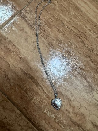 Collar Corazón Plata