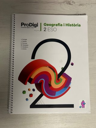 Quadern ProDigi. Geografia i Història 2 ESO