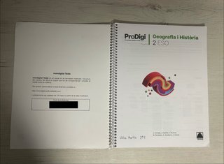 Quadern ProDigi. Geografia i Història 2 ESO