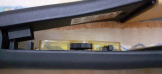 Plancha de pelo hairON negra y beige