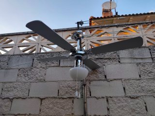 Ventilador de techo con luz