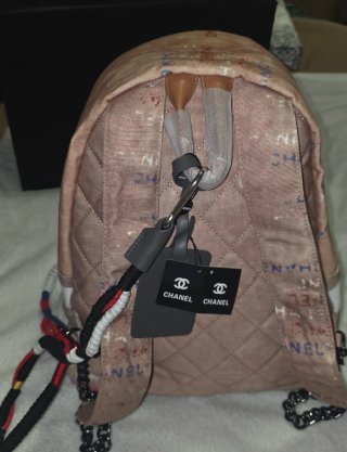 Mochila Chanel Graffiti Multicolor