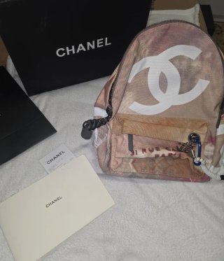 Mochila Chanel Graffiti Multicolor