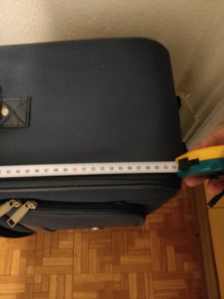 Maletín de viaje con 2 ruedas