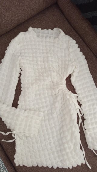 Vestido Bubble blanco