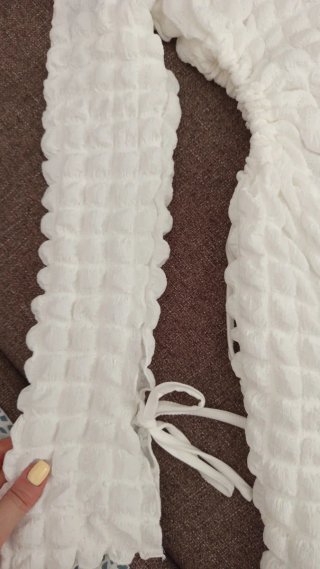 Vestido Bubble blanco