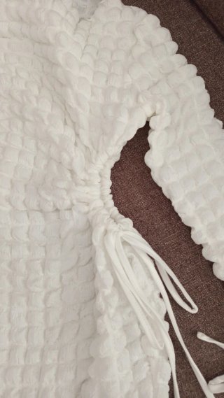 Vestido Bubble blanco
